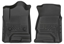 Load image into Gallery viewer, Husky Liners 18231 Weatherbeater-Front Floor Liners for Select Cadillac Escalade, Cadillac Escalade ESV, Chevrolet Silverado 1500, Chevrolet Silverado LD, Chevrolet Silverado HD, Chevrolet Silverado HD, Chevrolet Suburban, Chevrolet Tahoe, GMC Sierra