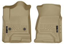 Load image into Gallery viewer, Husky Liners 18233 Weatherbeater-Front Floor Liners for Select Cadillac Escalade, Cadillac Escalade ESV, Chevrolet Silverado 1500, Chevrolet Silverado LD, Chevrolet Silverado HD, Chevrolet Silverado HD, Chevrolet Suburban, Chevrolet Tahoe, GMC Sierra