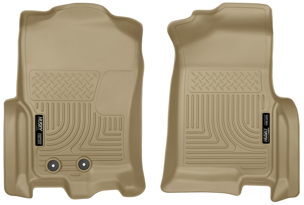 Husky Liners 18373 Weatherbeater-Front Floor Liners for Select Ford Expedition, Lincoln Navigator