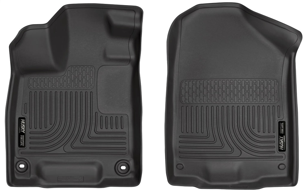 Husky Liners 18411 Weatherbeater-Front Floor Liners for Select Honda Civic, Honda Passport, Honda Pilot