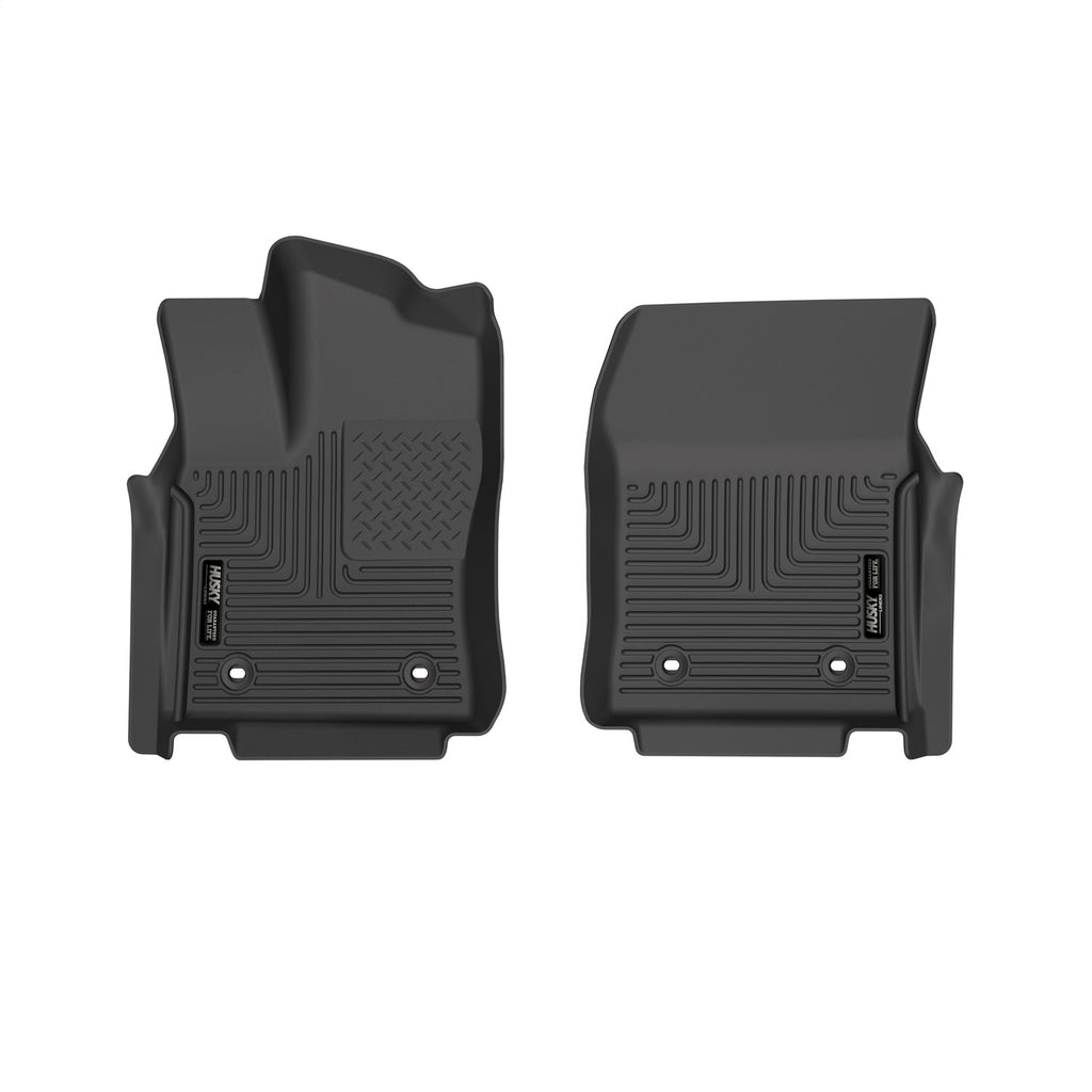 Husky Liners 18571 Weatherbeater-Front Floor Liners for Select Toyota Sequoia, Toyota Tundra