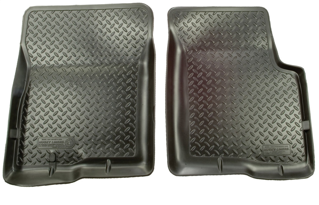 Husky Liners 31111 Classic Style-Front Floor Liners for Select Chevrolet C10, Chevrolet C10 Suburban, Chevrolet C20, Chevrolet C20 Suburban, Chevrolet C30, Chevrolet K5 Blazer, Chevrolet R10, Chevrolet R10 Suburban, Chevrolet R1500 Suburban, Chevrolet