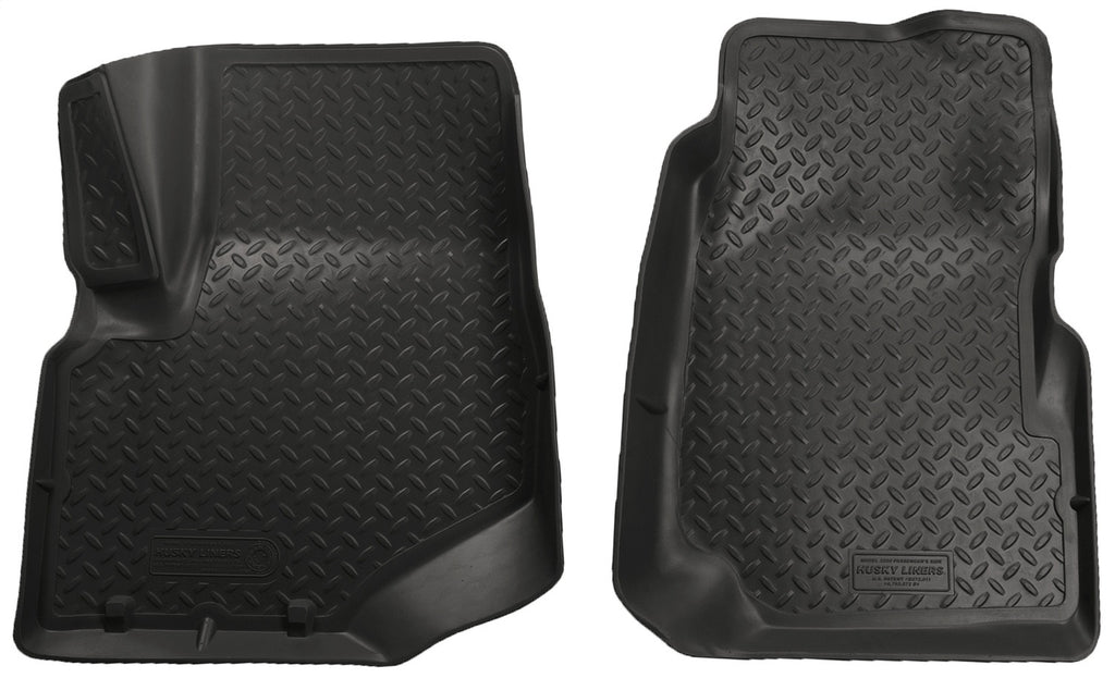 Husky Liners 32001 Classic Style-Front Floor Liners for Select Buick Rainier, Chevrolet Trailblazer, Chevrolet Trailblazer EXT, GMC Envoy, GMC Envoy XL, GMC Envoy XUV, Isuzu Ascender, Oldsmobile Bravada, Saab 9-7x