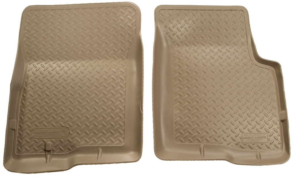Husky Liners 33003 Classic Style-Front Floor Liners for Select Ford Bronco, Ford F-150, Ford F-250, Ford F-250 HD, Ford F-350