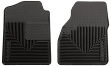 Load image into Gallery viewer, Husky Liners 51031 Heavy Duty Floor Mats-Front Floor Mats for Select Cadillac Escalade, Cadillac Escalade ESV, Cadillac Escalade EXT, Chevrolet Avalanche 1500, Chevrolet Avalanche 2500, Chevrolet Silverado 1500, Chevrolet Silverado Classic, Chevrolet