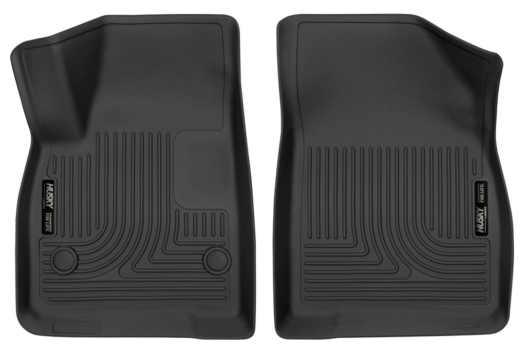 Husky Liners 52251 X-act Contour-Front Floor Liners for Select Cadillac XT5, Chevrolet Blazer, GMC Acadia