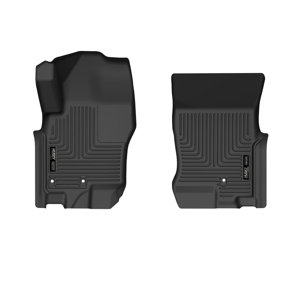 Husky Liners 52331 X-act Contour-Front Floor Liners for Select Nissan Frontier, Suzuki Equator