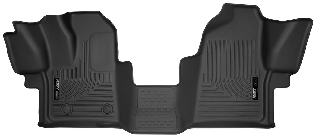 Husky Liners 53481 X-act Contour-Front Floor Liners for Select Ford Transit-150, Ford Transit-250, Ford Transit-350, Ford Transit-350 HD