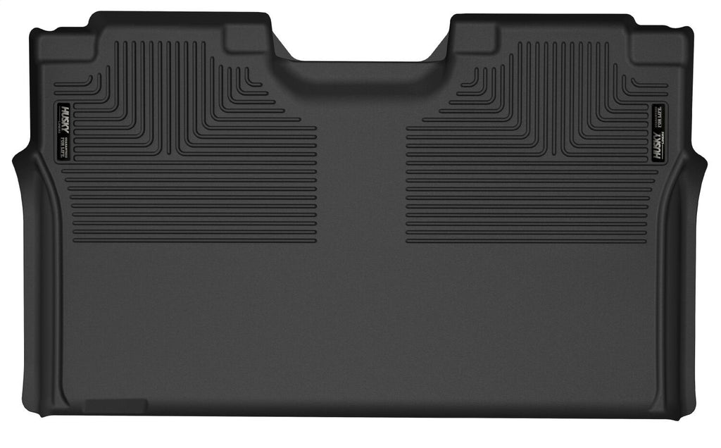 Husky Liners 53491 X-act Contour-2nd Seat Floor Liner for Select Ford F-150, Ford F-150 Lightning, Ford F-250 Super Duty, Ford F-350 Super Duty, Ford F-450 Super Duty