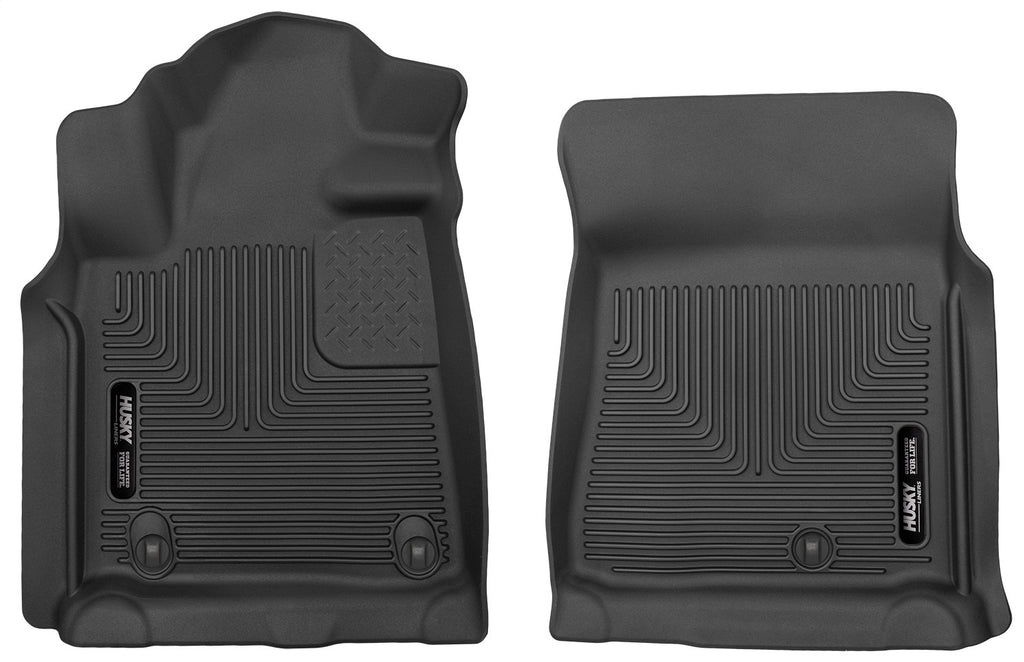 Husky Liners 53731 X-act Contour-Front Floor Liners for Select Toyota Tundra