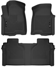 Load image into Gallery viewer, Husky Liners 54208 X-act Contour-Front/2nd Seat Floor Liners for Select Chevrolet Silverado 1500, Chevrolet Silverado LTD, Chevrolet Silverado HD, Chevrolet Silverado HD, GMC Canyon, GMC Sierra, GMC Sierra 1500, GMC Sierra Limited, GMC Sierra HD, GMC