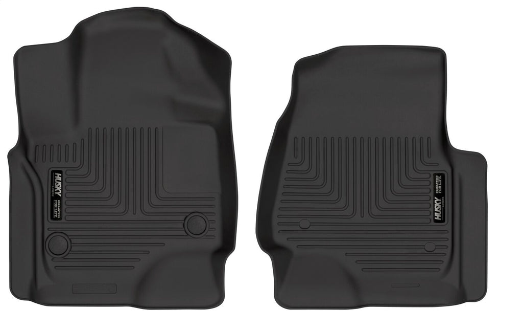 Husky Liners 54651 X-act Contour-Front Floor Liners for Select Ford Expedition, Lincoln Navigator