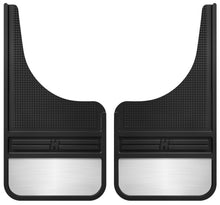 Load image into Gallery viewer, Husky Liners 55001 MudDog Mud Flaps-Rubber Front Mud Flaps-12IN w/Weight for Select Buick Enclave, Buick Rainier, Cadillac Escalade, Cadillac Escalade ESV, Cadillac Escalade EXT, Chevrolet Avalanche, Chevrolet Avalanche 1500, Chevrolet Avalanche 2500,