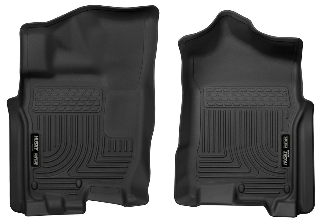 Husky Liners 55451 X-act Contour-Front Floor Liners for Select Nissan TITAN, Nissan TITAN XD