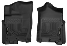 Load image into Gallery viewer, Husky Liners 55451 X-act Contour-Front Floor Liners for Select Nissan TITAN, Nissan TITAN XD