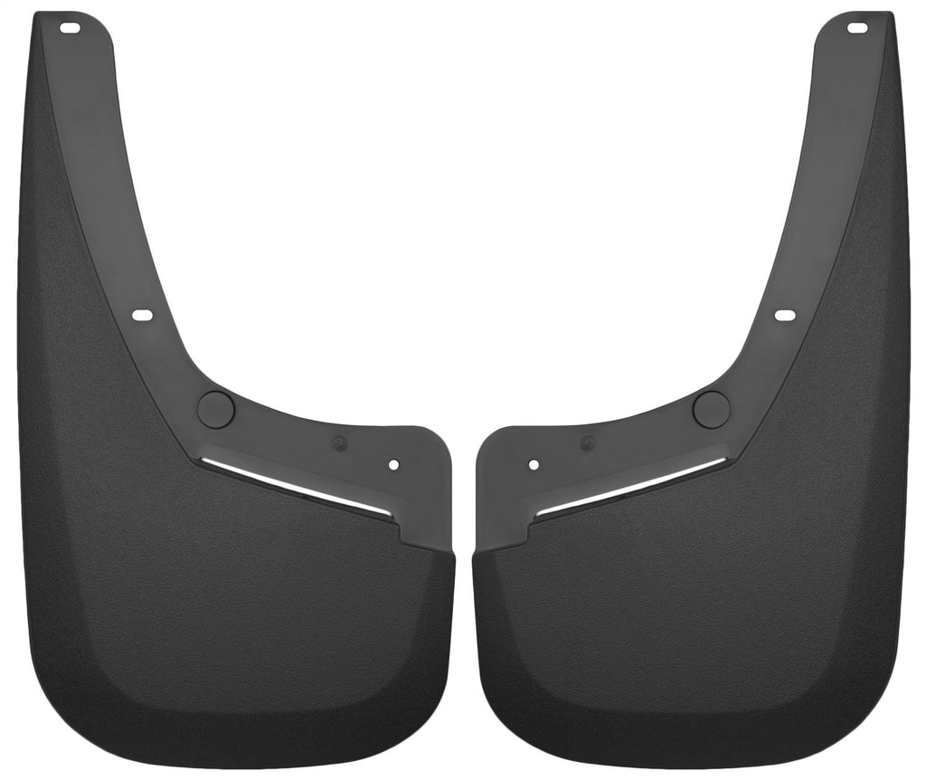 Husky Liners 56791 Custom Mud Guards-Front Mud Guards for Select Chevrolet Silverado 1500, Chevrolet Silverado HD, Chevrolet Silverado HD
