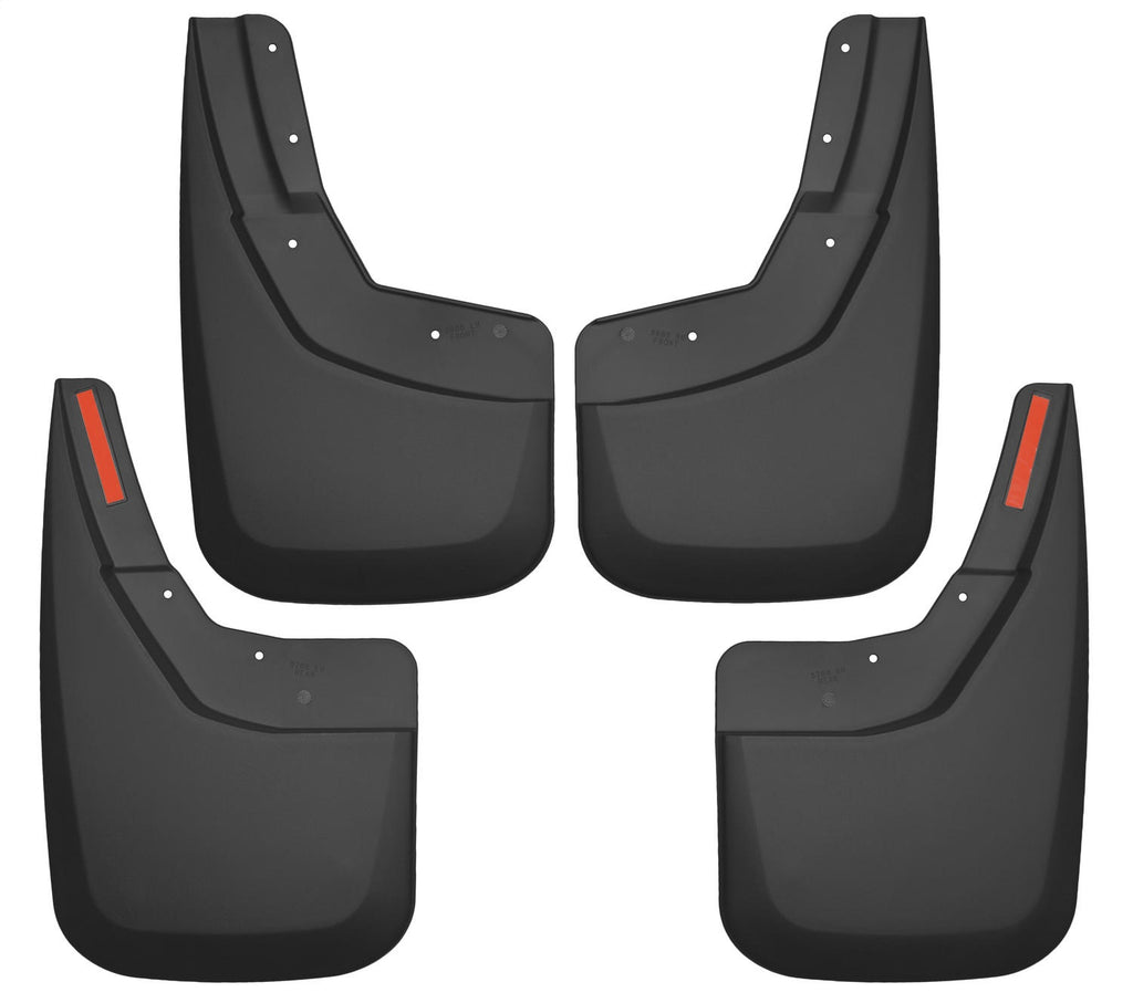 Husky Liners 56886 Custom Mud Guards-Front and Rear Mud Guard Set for Select Chevrolet Silverado 1500, Chevrolet Silverado LD, Chevrolet Silverado HD, Chevrolet Silverado HD