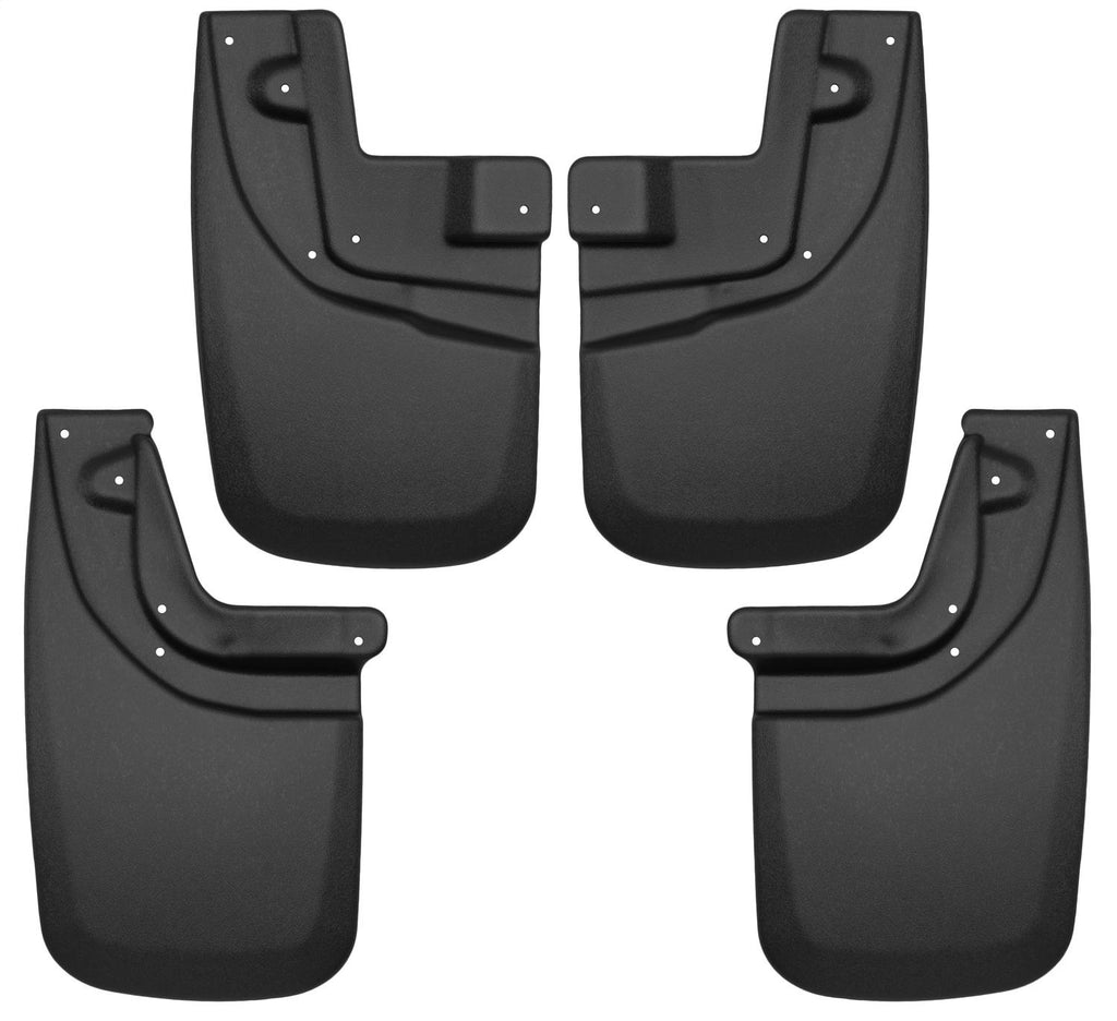 Husky Liners 56936 Custom Mud Guards-Front and Rear Mud Guard Set for Select Toyota Tacoma