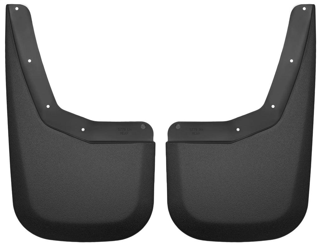 Husky Liners 57791 Custom Mud Guards-Rear Mud Guards for Select Chevrolet Silverado 1500, Chevrolet Silverado HD, Chevrolet Silverado HD