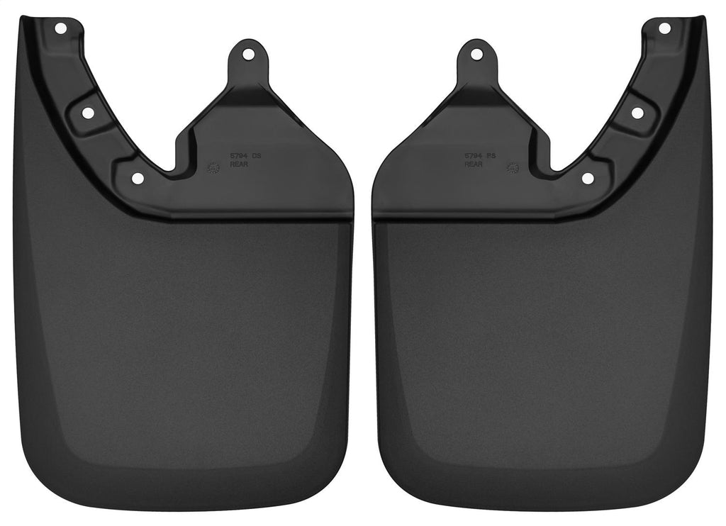 Husky Liners 57941 Custom Mud Guards-Rear Mud Guards for Select Toyota Tacoma