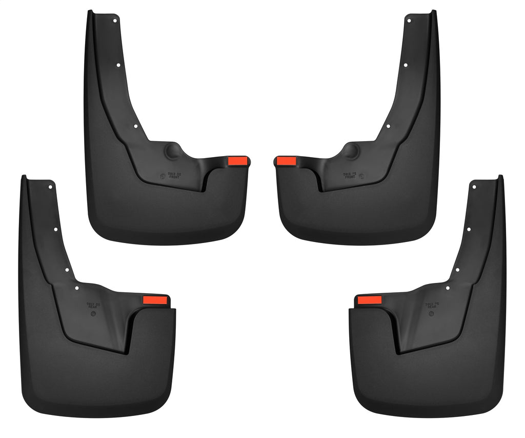 Husky Liners 58136 Custom Mud Guards-Front and Rear Mud Guard Set for Select Ram