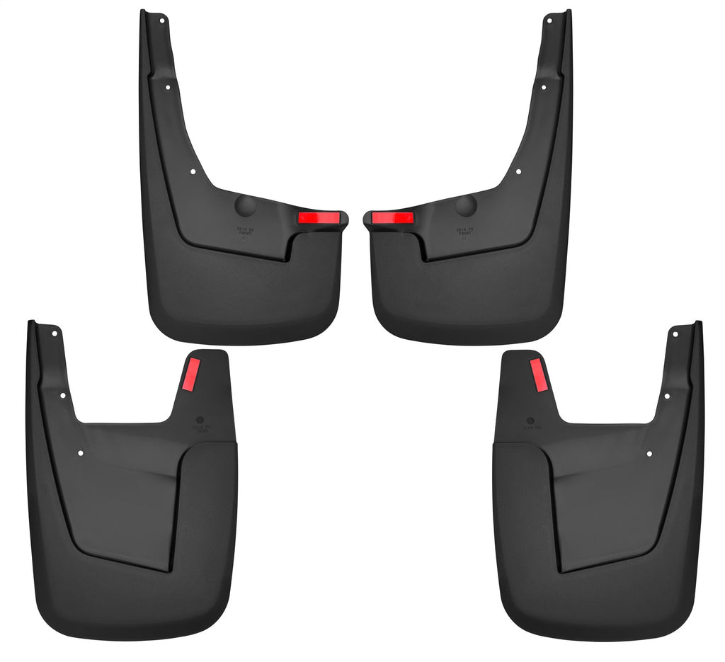 Husky Liners 58146 Custom Mud Guards-Front and Rear Mud Guard Set for Select Ram