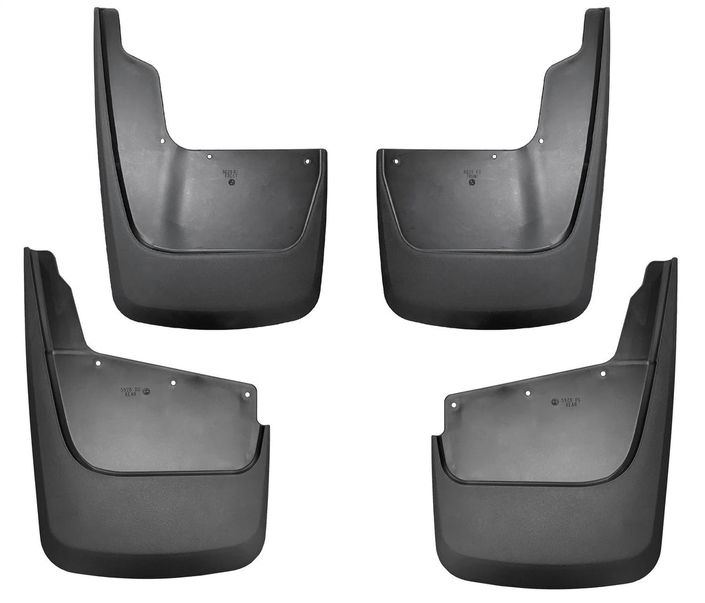 Husky Liners 58286 Custom Mud Guards-Front and Rear Mud Guard Set for Select Chevrolet Silverado HD, Chevrolet Silverado HD