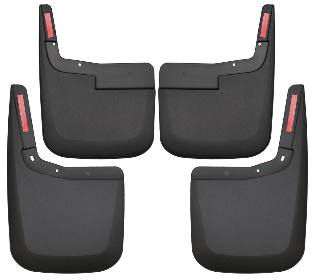 Husky Liners 58446 Custom Mud Guards-Front and Rear Mud Guard Set for Select Ford F-150