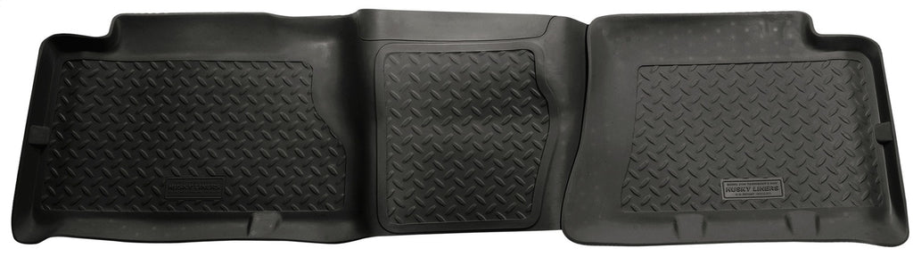 Husky Liners 61461 Classic Style-2nd Seat Floor Liner for Select Chevrolet Silverado HD, Chevrolet Silverado HD Classic, Chevrolet Silverado HD, Chevrolet Silverado HD Classic, Chevrolet Silverado 3500, Chevrolet Silverado Classic, GMC Sierra HD, GMC