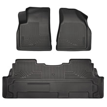 Load image into Gallery viewer, Husky Liners 93441 Weatherbeater-Front/2nd Seat Floor Liners for Select Buick Enclave, Chevrolet Traverse, GMC Acadia, GMC Acadia Limited, Saturn Outlook