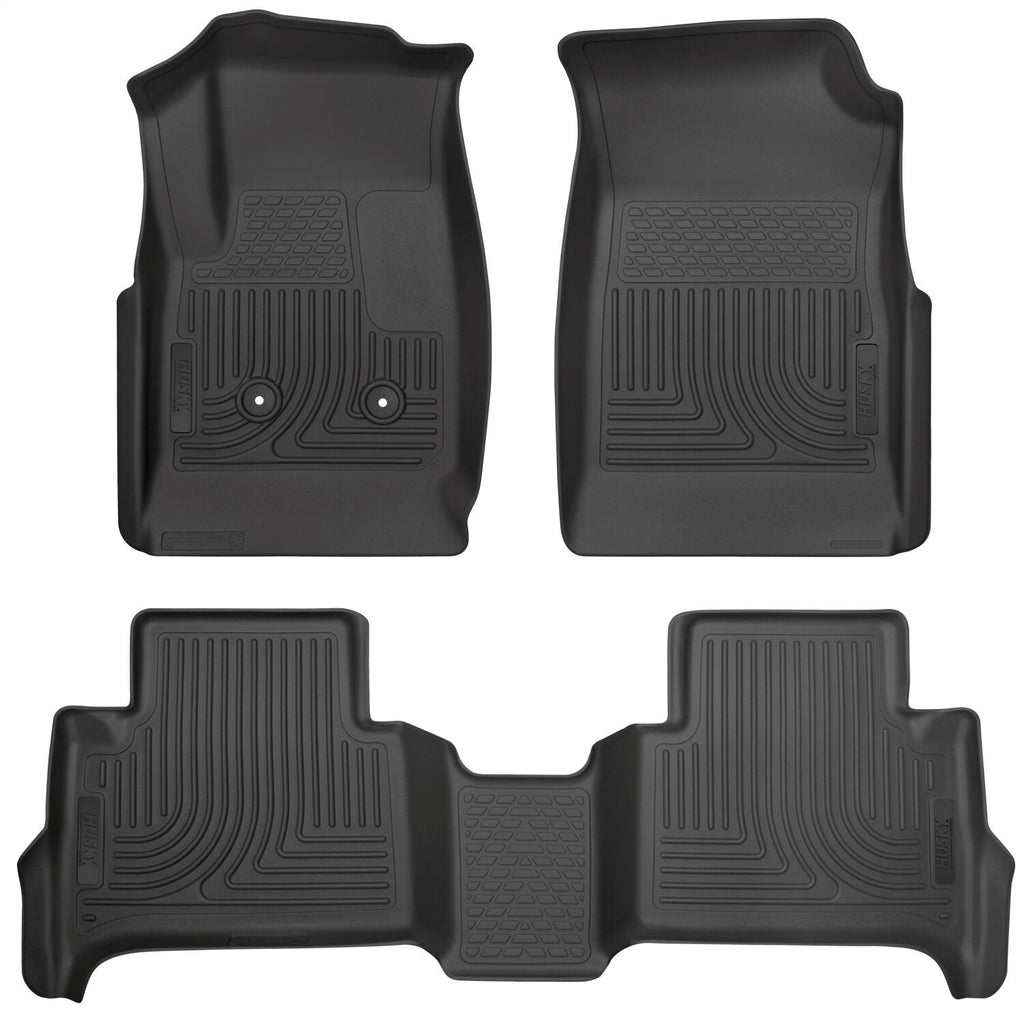 Husky Liners 93471 Weatherbeater-Front/2nd Seat Floor Liners for Select Chevrolet Colorado, GMC Canyon