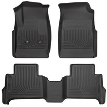 Load image into Gallery viewer, Husky Liners 93471 Weatherbeater-Front/2nd Seat Floor Liners for Select Chevrolet Colorado, GMC Canyon