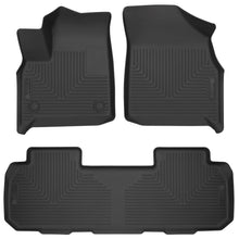 Load image into Gallery viewer, Husky Liners 93481 Weatherbeater-Front/2nd Seat Floor Liners for Select Buick Enclave