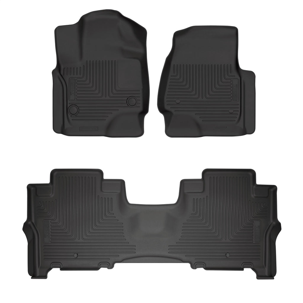 Husky Liners 93741 Weatherbeater-Front/2nd Seat Floor Liners for Select Lincoln Navigator
