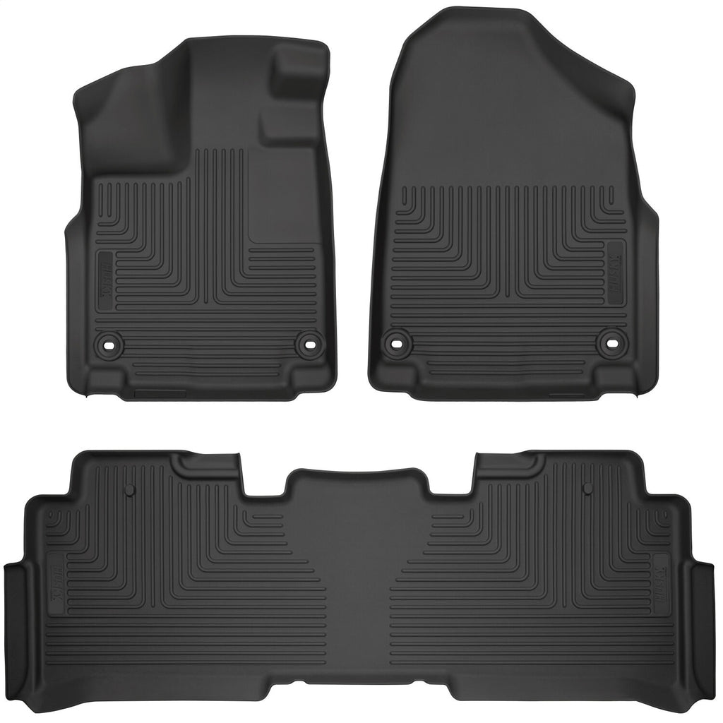 Husky Liners 93761 Weatherbeater-Front/2nd Seat Floor Liners for Select Honda Odyssey
