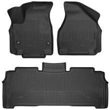 Load image into Gallery viewer, Husky Liners 93771 Weatherbeater-Front/2nd Seat Floor Liners for Select Chrysler Pacifica, Chrysler Voyager