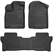 Load image into Gallery viewer, Husky Liners 93781 Weatherbeater-Front/2nd Seat Floor Liners for Select Honda Passport