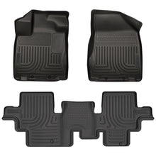 Load image into Gallery viewer, Husky Liners 93791 Weatherbeater-Front/2nd Seat Floor Liners for Select Nissan Pathfinder