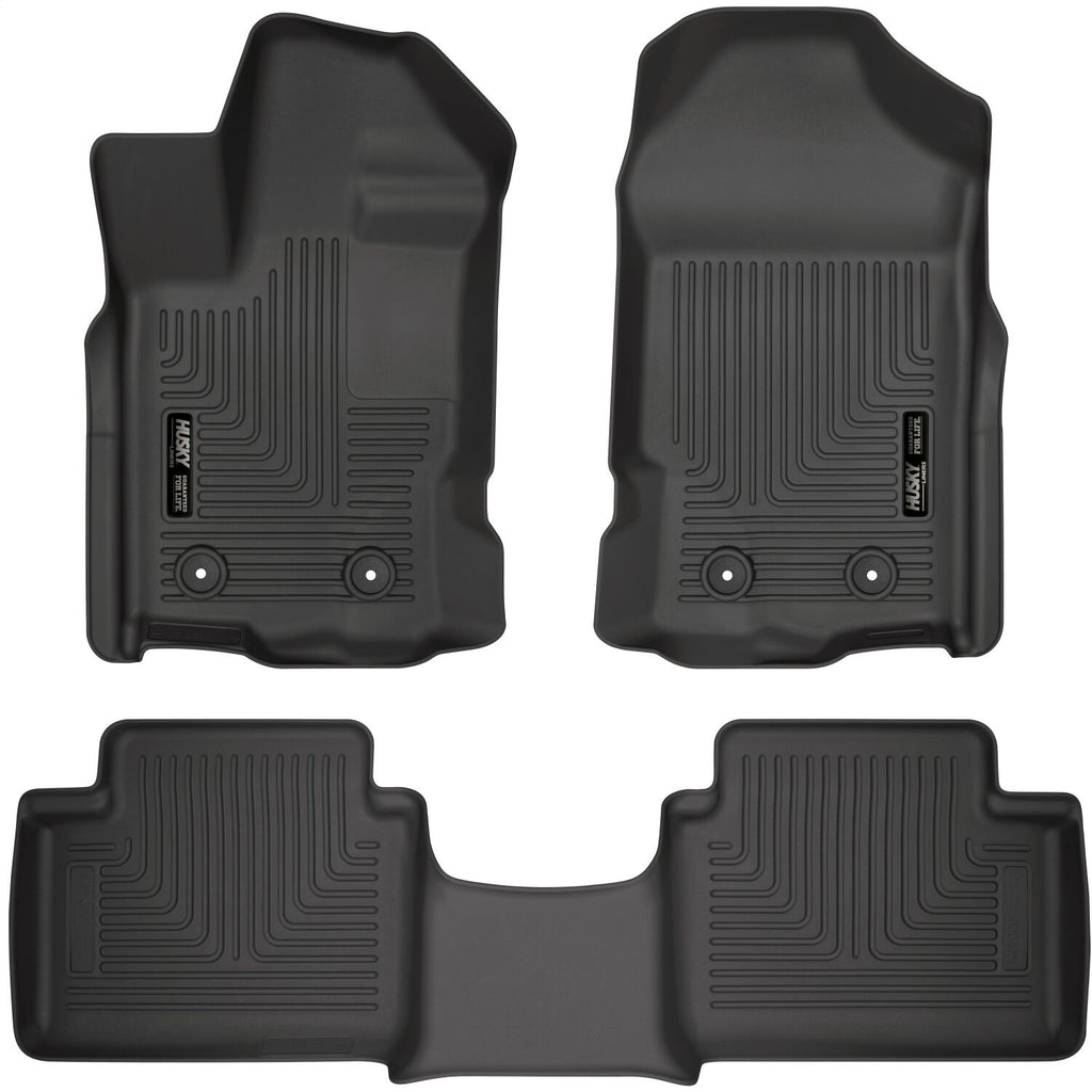 Husky Liners 93801 Weatherbeater-Front/2nd Seat Floor Liners for Select Ford Ranger