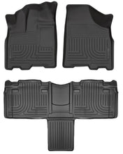 Load image into Gallery viewer, Husky Liners 93861 Weatherbeater-Front/2nd Seat Floor Liners for Select Toyota Sienna