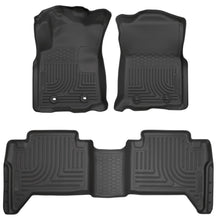 Load image into Gallery viewer, Husky Liners 93881 Weatherbeater-Front/2nd Seat Floor Liners for Select Chevrolet Silverado 1500, Chevrolet Silverado HD, GMC Sierra 1500, GMC Sierra HD