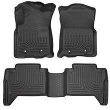 Load image into Gallery viewer, Husky Liners 93931 Weatherbeater-Front/2nd Seat Floor Liners for Select Toyota Tacoma