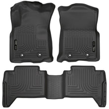 Load image into Gallery viewer, Husky Liners 93941 Weatherbeater-Front/2nd Seat Floor Liners for Select Toyota Tacoma