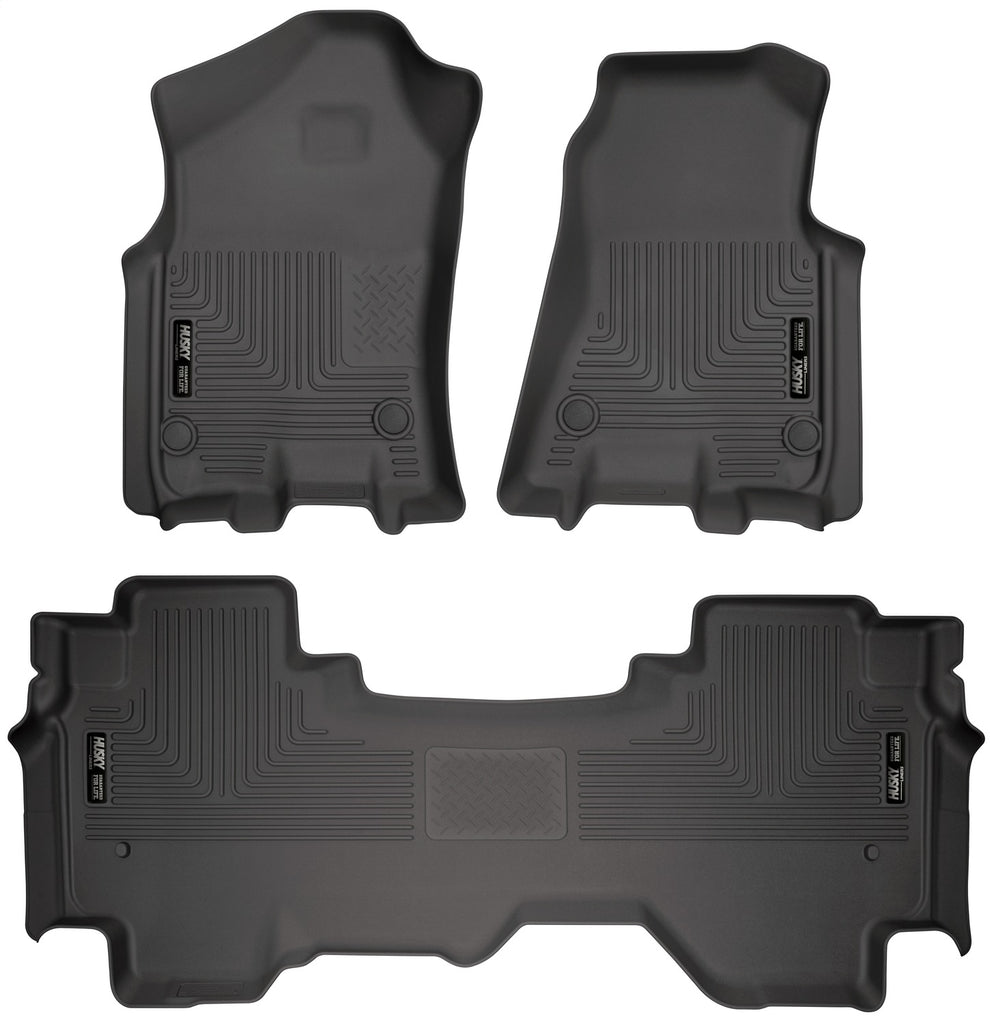 Husky Liners 94011 Weatherbeater-Front/2nd Seat Floor Liners for Select Ram
