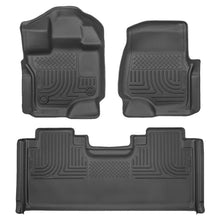 Load image into Gallery viewer, Husky Liners 94051 Weatherbeater-Front/2nd Seat Floor Liners for Select Ford F-150