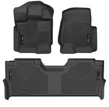 Load image into Gallery viewer, Husky Liners 94061 Weatherbeater-Front/2nd Seat Floor Liners for Select Ford F-250 Super Duty, Ford F-350 Super Duty, Ford F-450 Super Duty