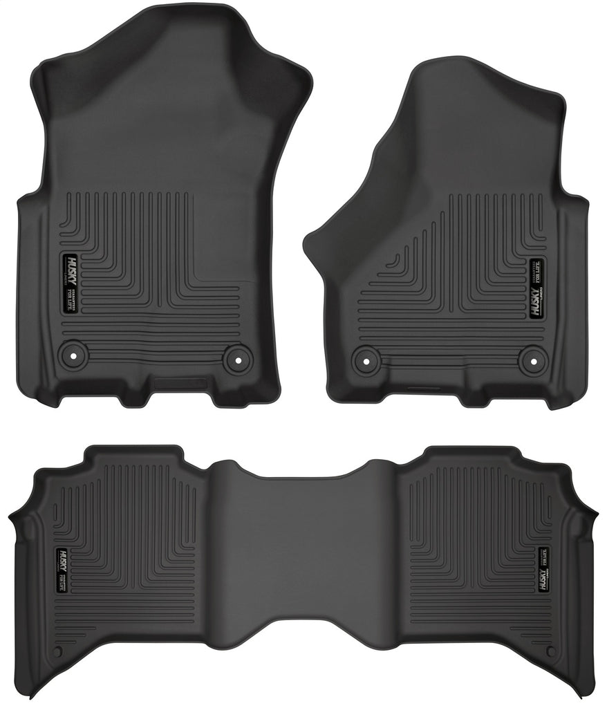 Husky Liners 94111 Weatherbeater-Front/2nd Seat Floor Liners for Select Ram 2500, Ram
