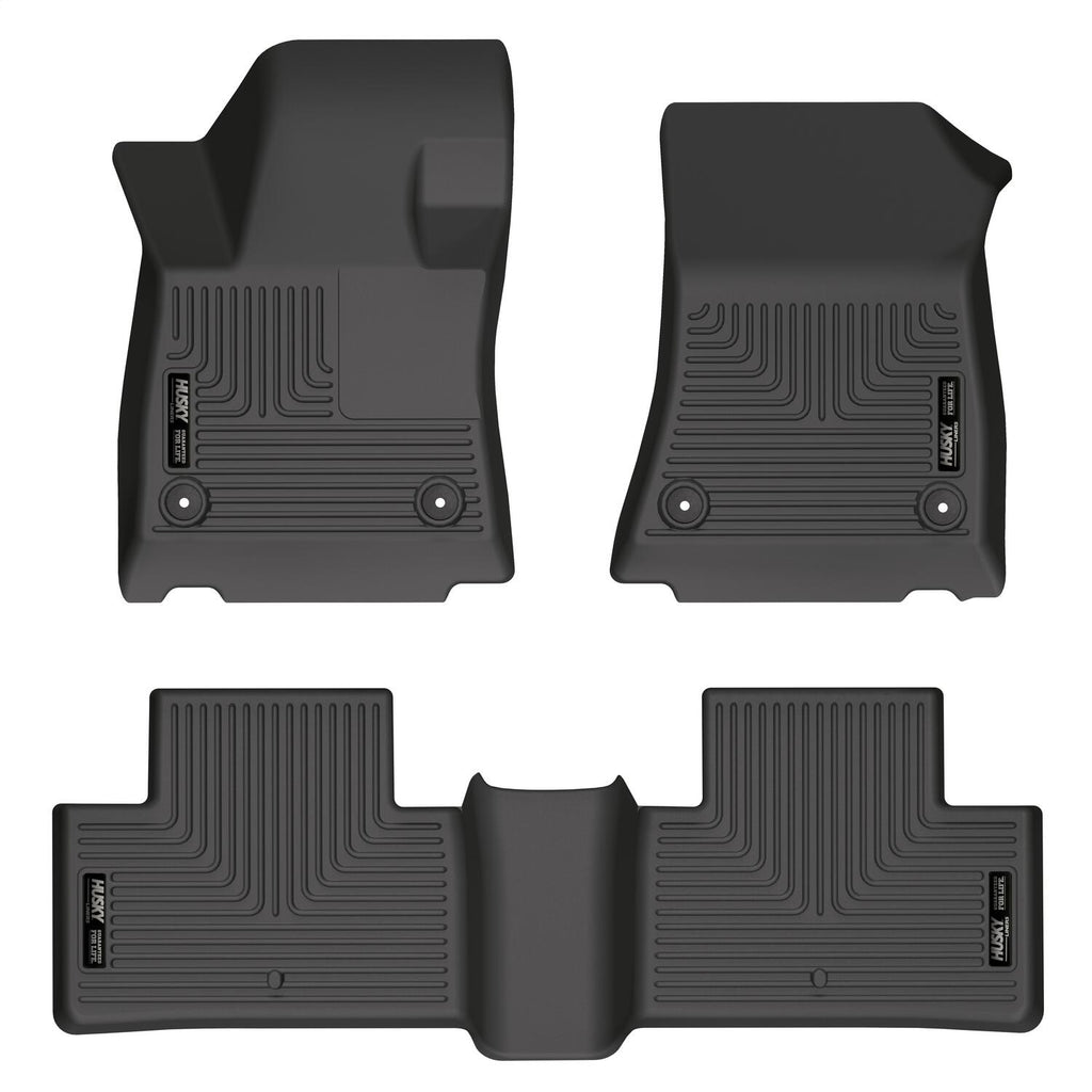 Husky Liners 95031 Weatherbeater-Front/2nd Seat Floor Liners for Select INFINITI QX55