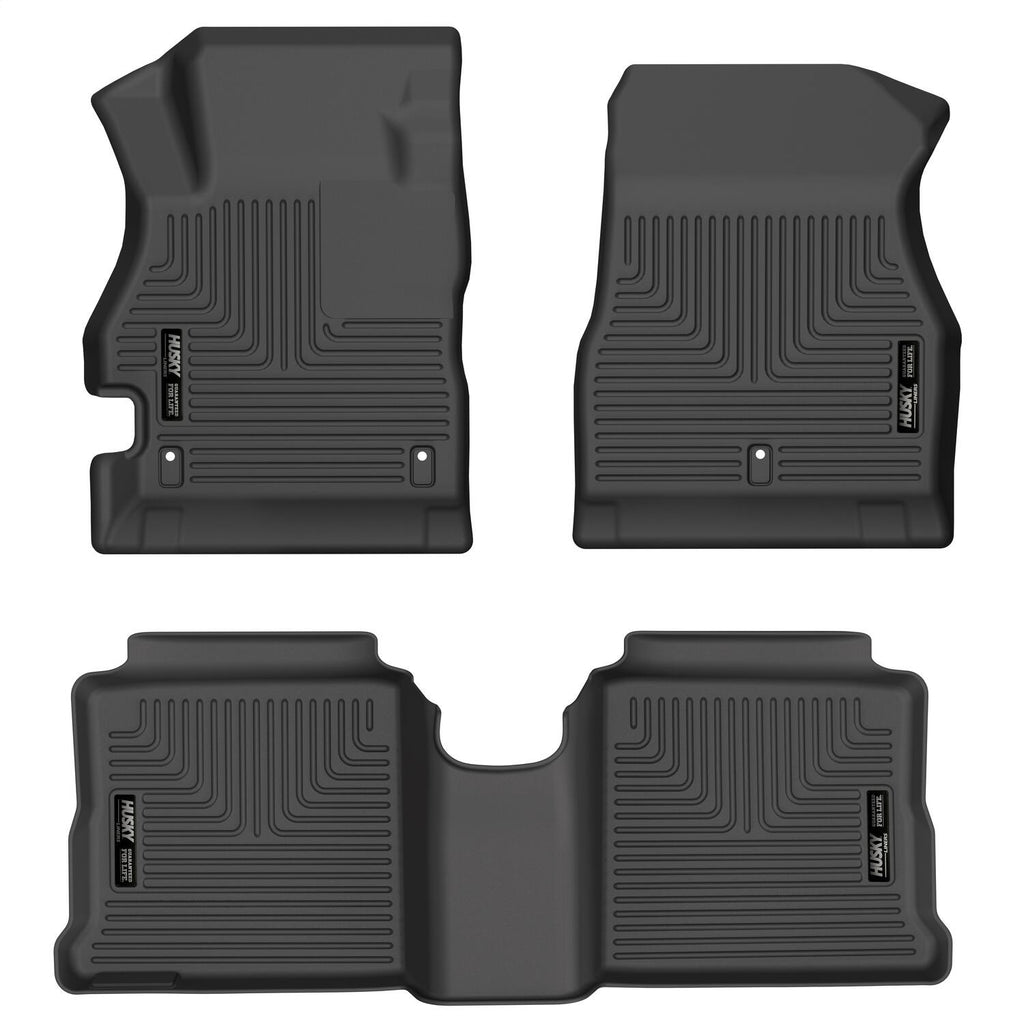 Husky Liners 95041 Weatherbeater-Front/2nd Seat Floor Liners for Select Nissan Versa