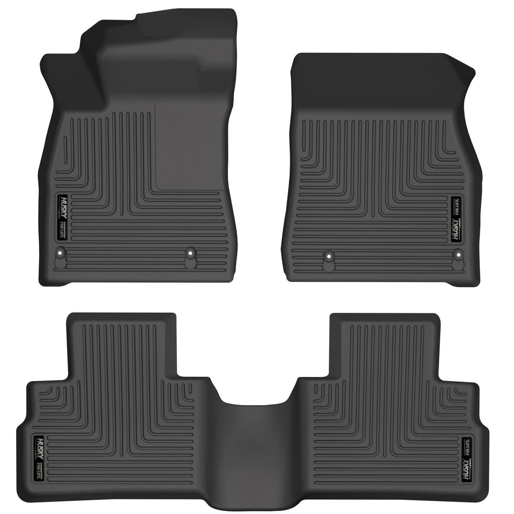 Husky Liners 95061 Weatherbeater-Front/2nd Seat Floor Liners for Select Nissan Sentra